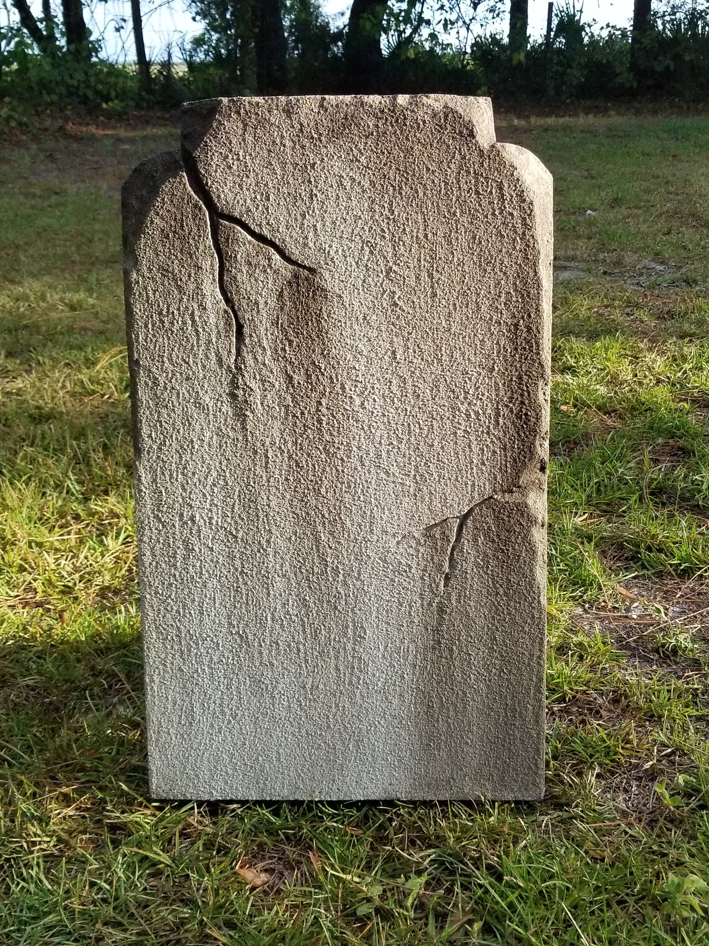 Set of 3 Blank Tombstones Authentic Handmade Halloween Tombstone Prop Cemetery Gravestone Halloween Decor Yard Art FREE SHIPPING - Halloween Trickery