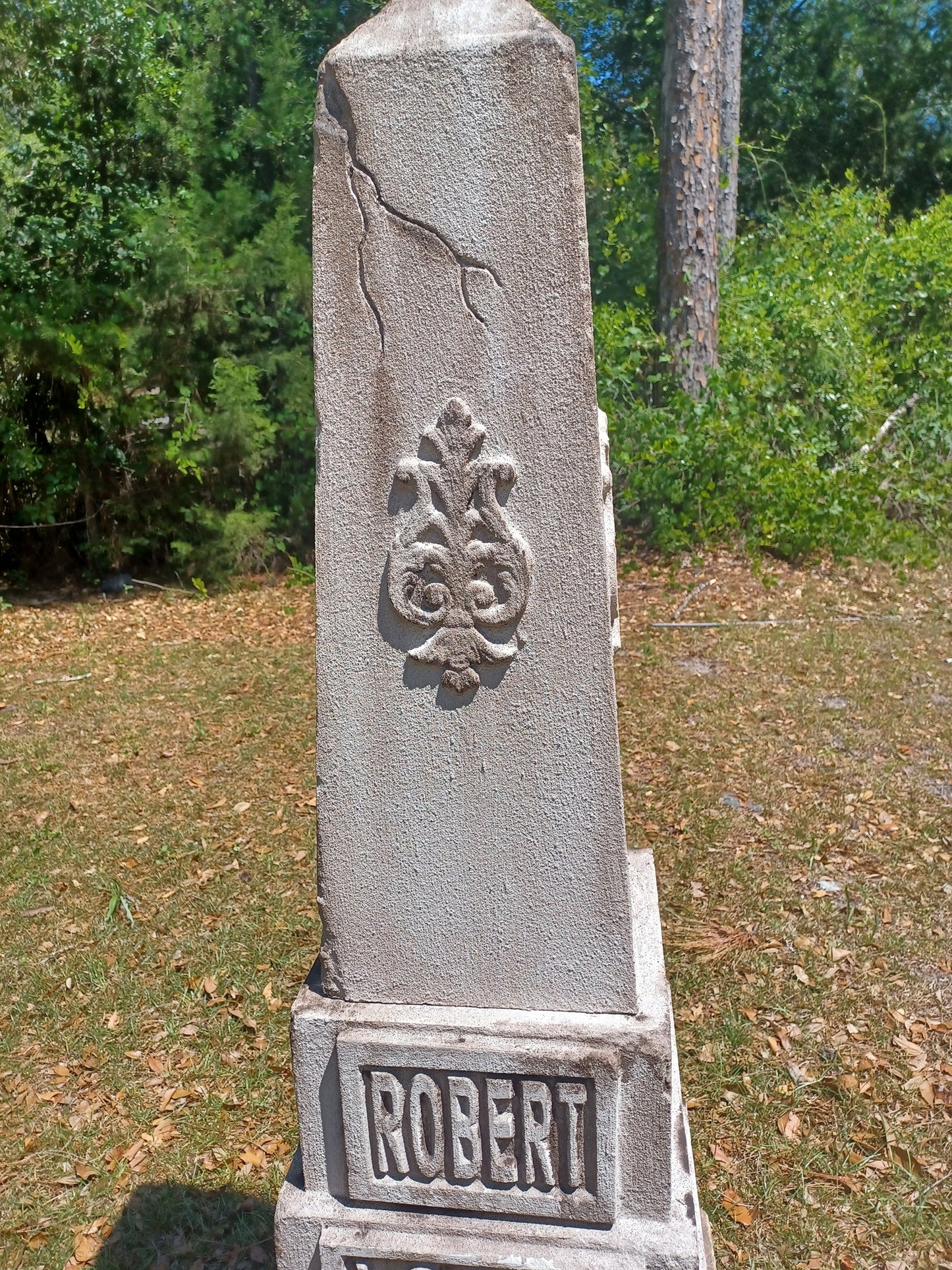 Custom Obelisk 6' Tall Halloween Tombstone Gravestone Cemetery Stone Halloween Prop Halloween Decor FREE SHIPPING - Halloween Trickery