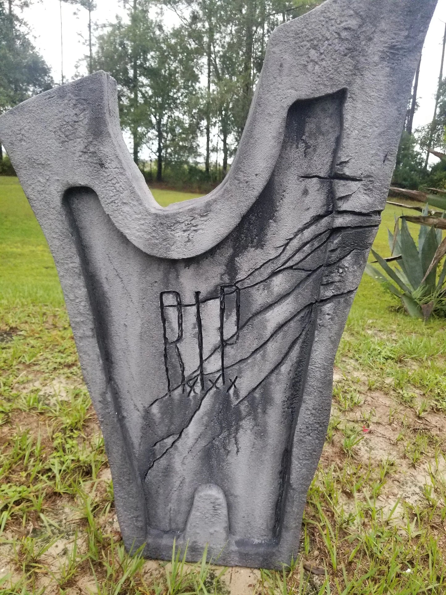 LARGE Nightmare Before Christmas R.I.P Tombstone FREE SHIPPING! Tombstone, Halloween Prop, Sally R.I.P Tombstone - Halloween Trickery