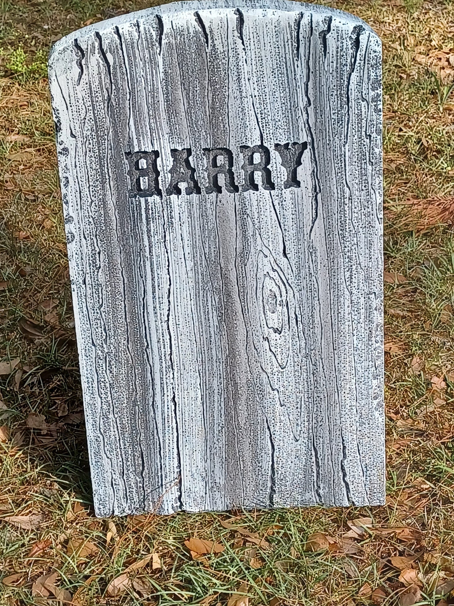 Set of 3 Tom, Dick and Harry Old West "Wooden" Authentic Handmade Halloween Tombstone Prop Halloween Decor Yard Art - Halloween Trickery