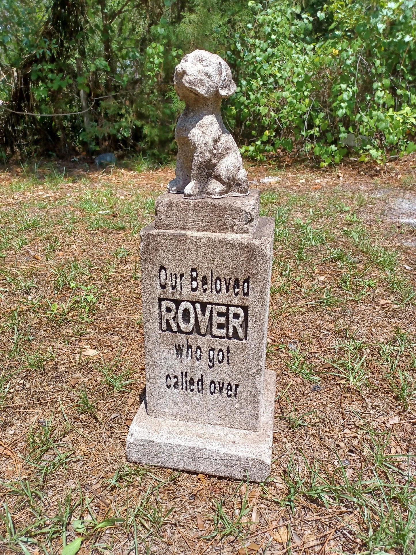 Rover... Pet Tombstone Halloween Tombstone Halloween Props Halloween Cemetery Tombstone Halloween Outdoor Halloween Decoration - Halloween Trickery