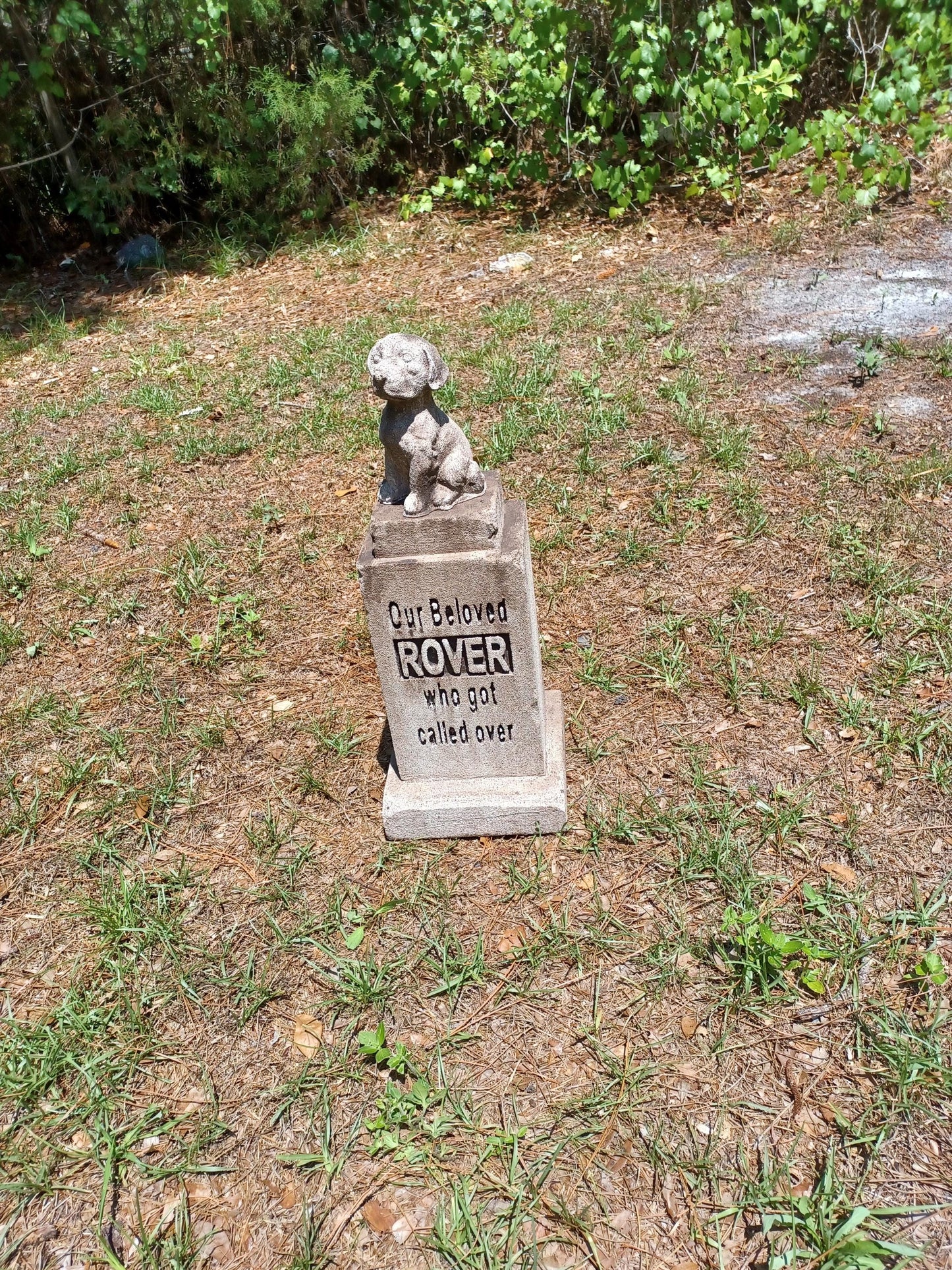 Rover... Pet Tombstone Halloween Tombstone Halloween Props Halloween Cemetery Tombstone Halloween Outdoor Halloween Decoration - Halloween Trickery