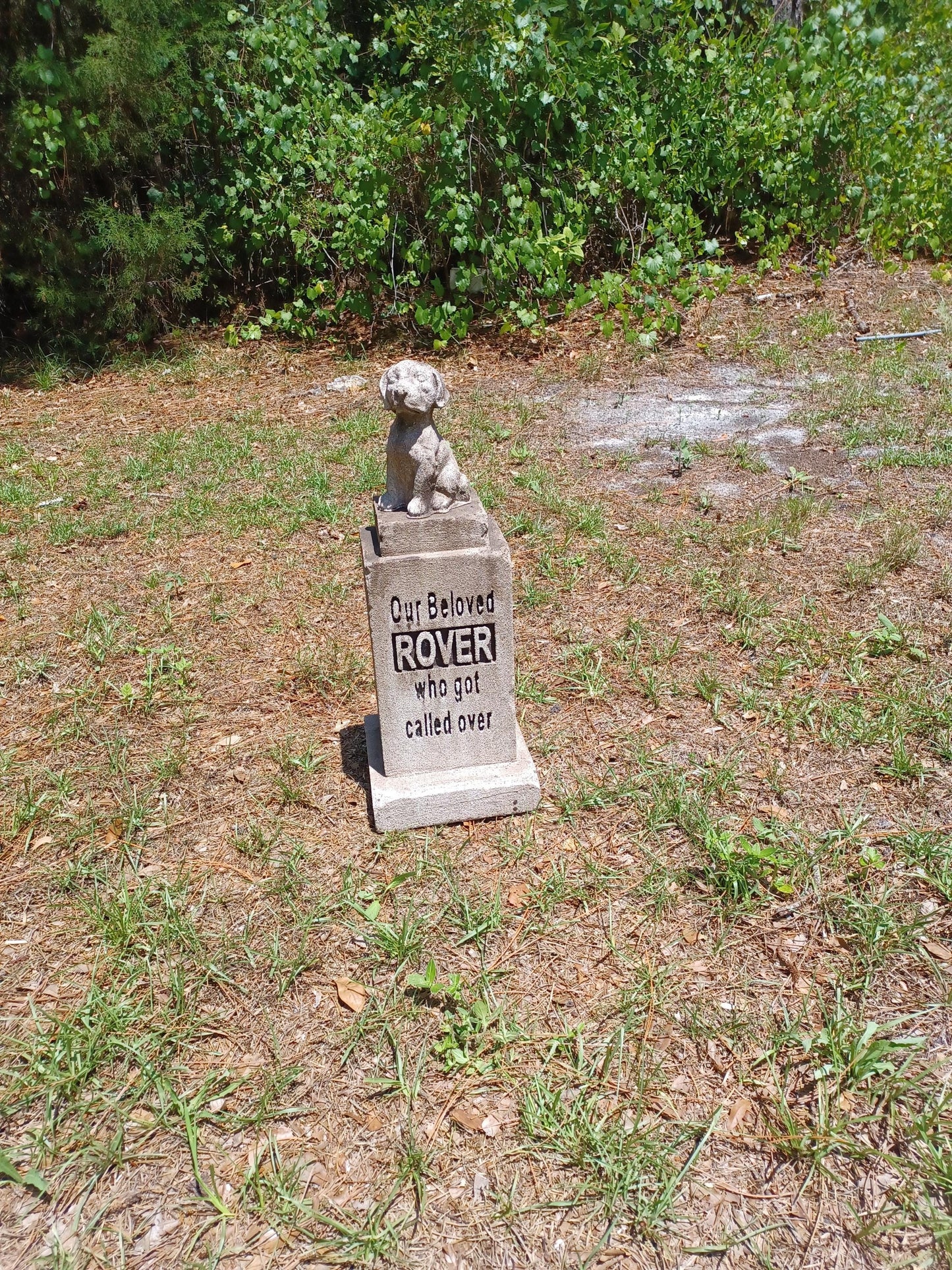 Rover... Pet Tombstone Halloween Tombstone Halloween Props Halloween Cemetery Tombstone Halloween Outdoor Halloween Decoration - Halloween Trickery