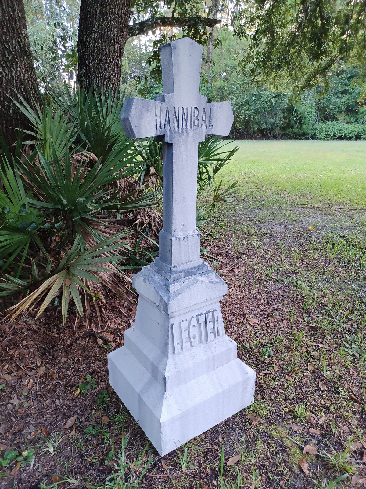 PERSONALIZED Obelisk 5' Tall Halloween Tombstone Gravestone Cemetery Stone Halloween Prop Halloween Decor FREE SHIPPING - Halloween Trickery