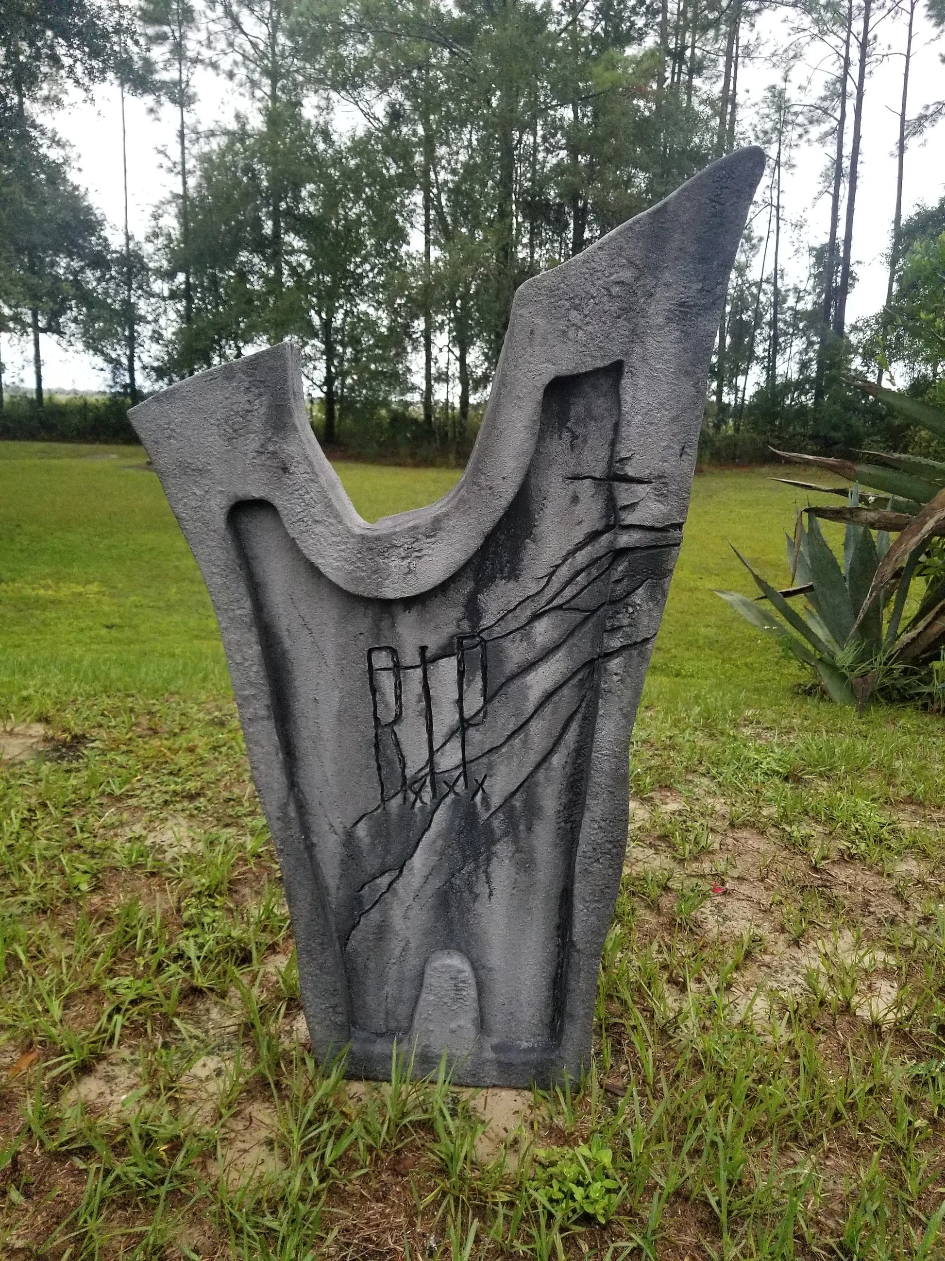 LARGE Nightmare Before Christmas R.I.P Tombstone FREE SHIPPING! Tombstone, Halloween Prop, Sally R.I.P Tombstone - Halloween Trickery