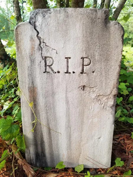 Instant Cemetery Prop Authentic Handmade Halloween Yard Art Realistic - Halloween Trickery